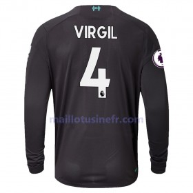Maillot de Foot Liverpool Virgil Van Dijk 4 Troisième 2019-20 Manches Longues